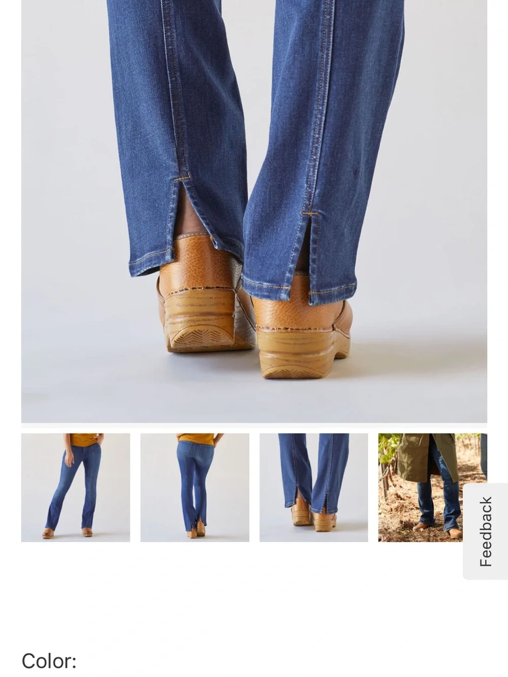 Women's Asset Management Demi Bootcut Jeans Size 2 High Rise - Picture 3 of 12